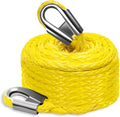 Perantlb Synthetic Winch Rope 1/2ft x 50ft - 25,000 lb Breaking