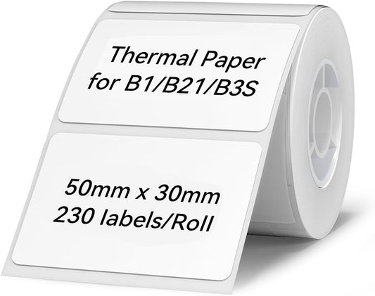 Waterproof Shipping Labels 2x1.18 - 230 White Stickers