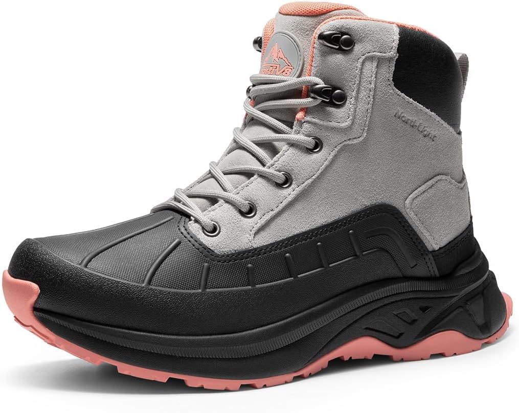NORTIV 8 Women's Waterproof Hiking Boots for Outdoor Adventures