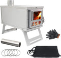 Portable Stainless Steel Wood Stove - HPYDIY
