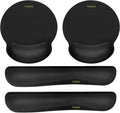 Comfy Mee Memory Foam Keyboard and Mouse Wrist Rest Set - Comfortable