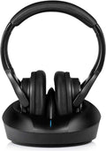 Wireless TV Headphones Over Ear Headsets - Long Range RF Stereo