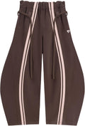 Aelfric Eden Stripe Super Baggy Sweatpants - Bold Oversized Style