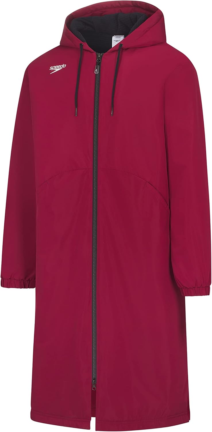 Speedo Unisex Adult Parka Jacket with Fleece Lining for Comfort