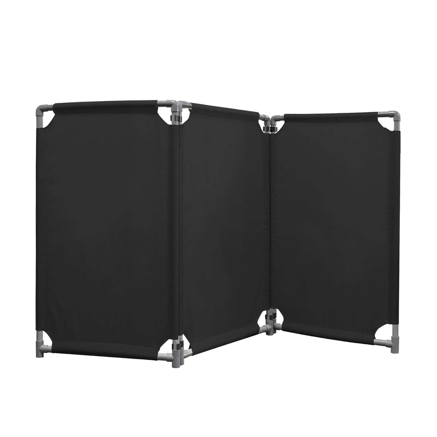 3 Panels Safety Barricade for Crowd Control and Traffic Management