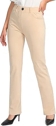 Women's Yoga Dress Pants for Business Casual Comfort and Style