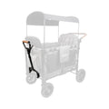 WONDERFOLD Stroller Wagon Pull Handle with Vegan Leather Grip