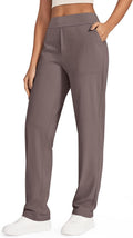 G4Free ShiftReady Women's High Waist Straight Leg Work Pants 30in
