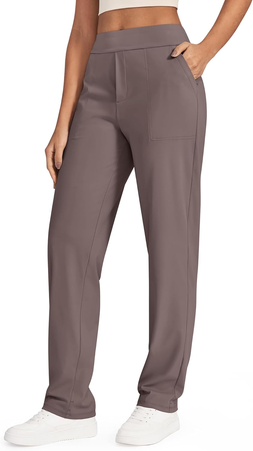 ShiftReady Yoga Pants for Women: High Waist Business Casual Trousers