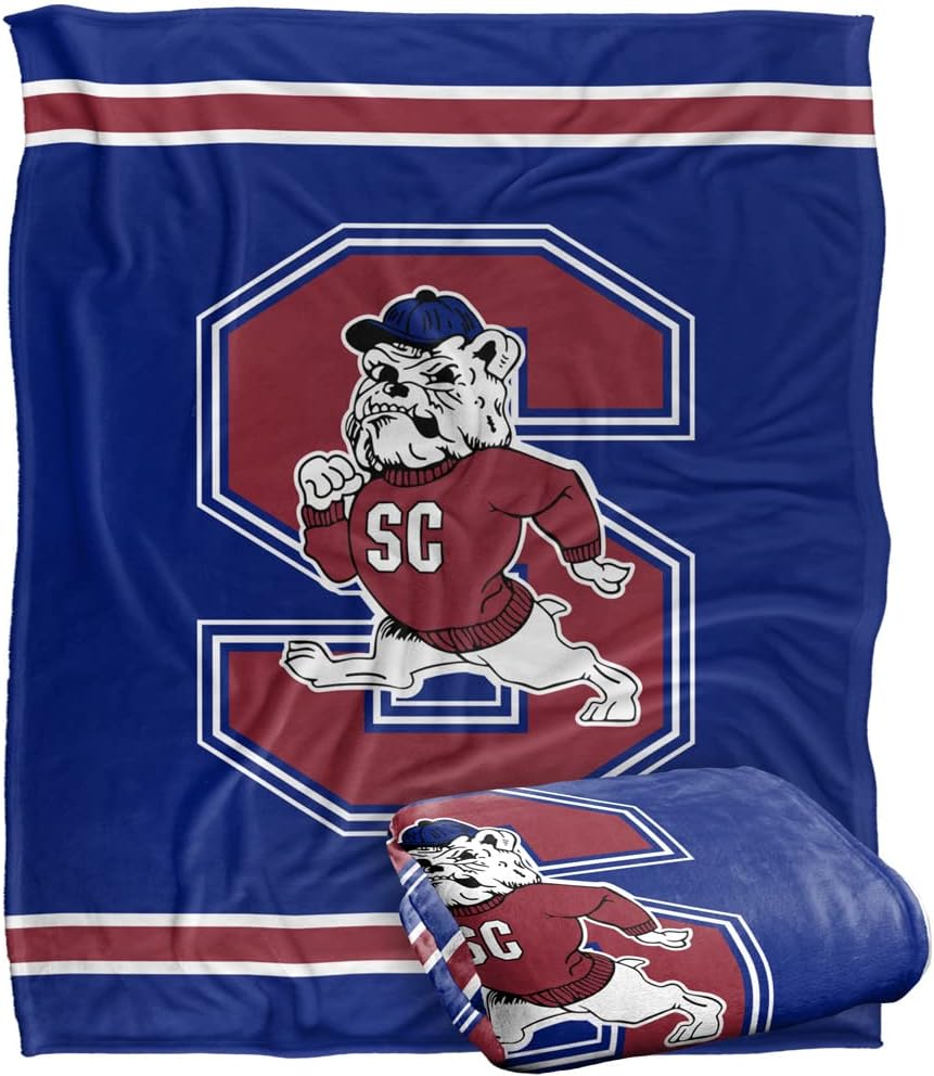 South Carolina State University Silky Touch Throw Blanket
