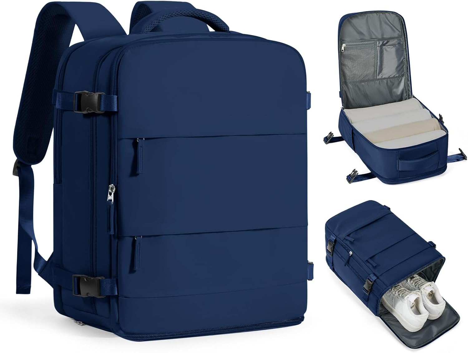 Coofay Travel Backpack Carry on Flight Approved for Airplanes
