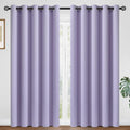 COSVIYA Room Darkening Curtains 84 inch Length for Privacy