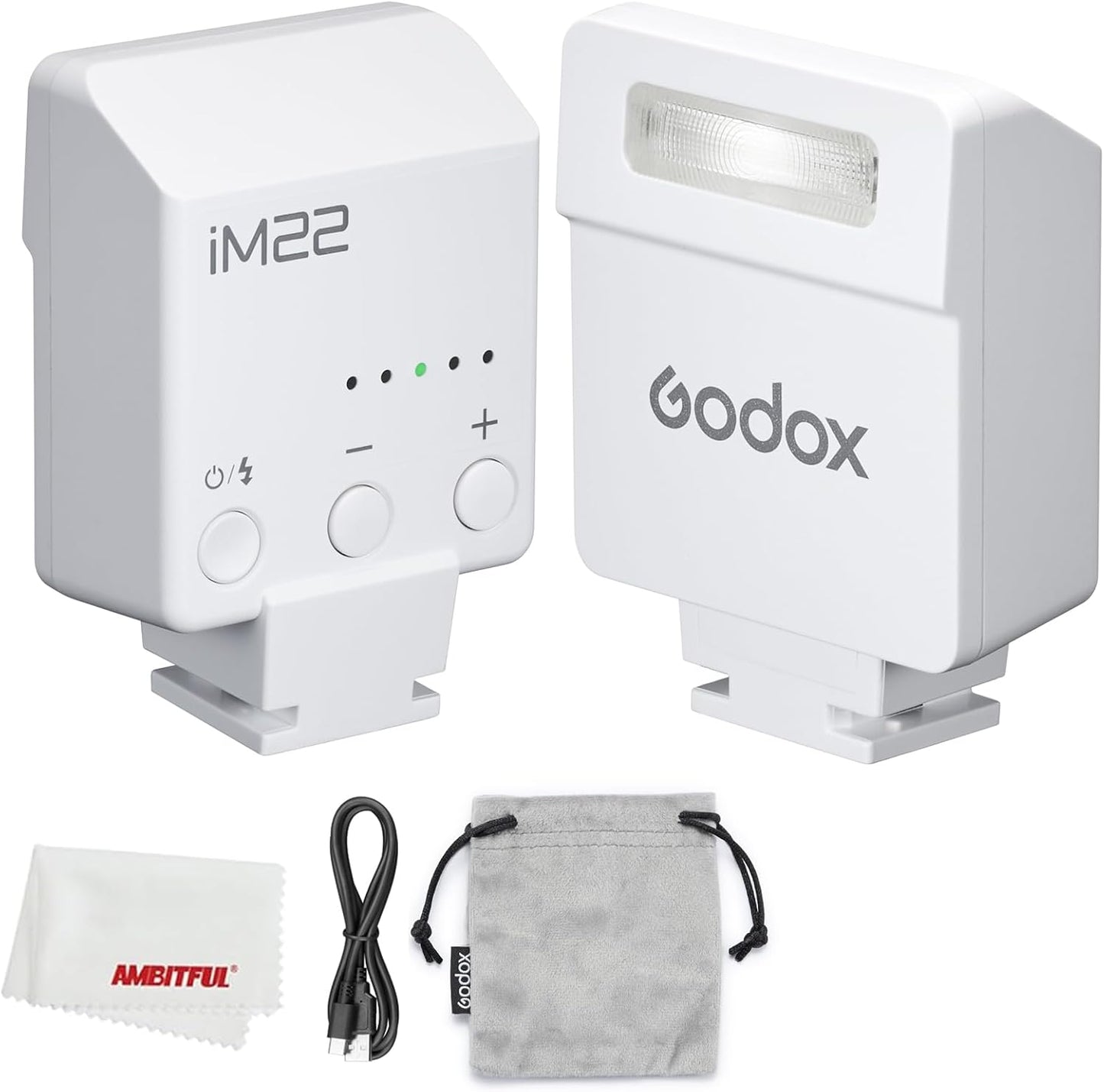 Godox iM22 Mini Flash Speedlite for Fuji, Sony, Nikon, Canon