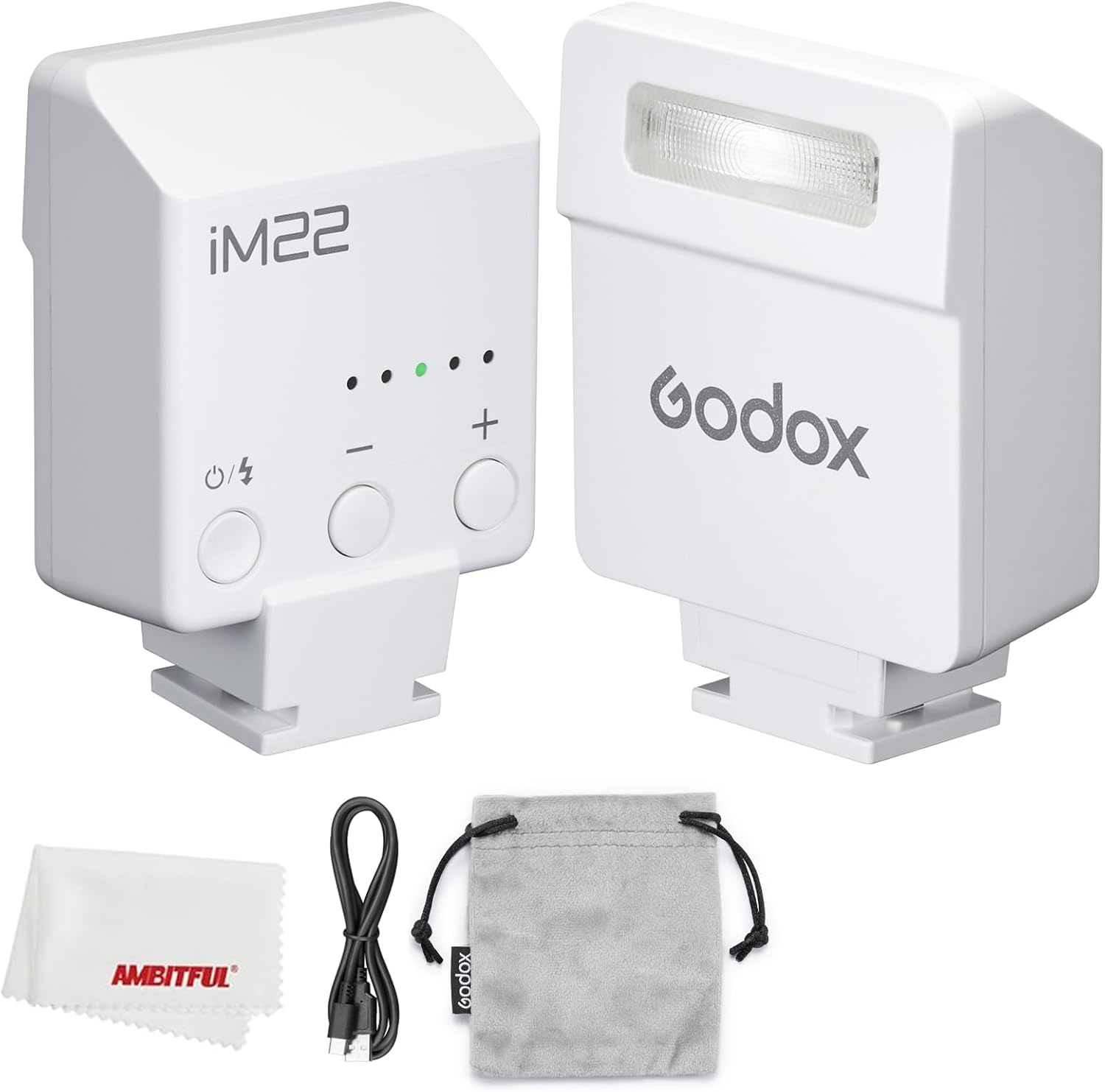Godox iM22 Mini Flash Speedlite for Fuji, Sony, Nikon, Canon