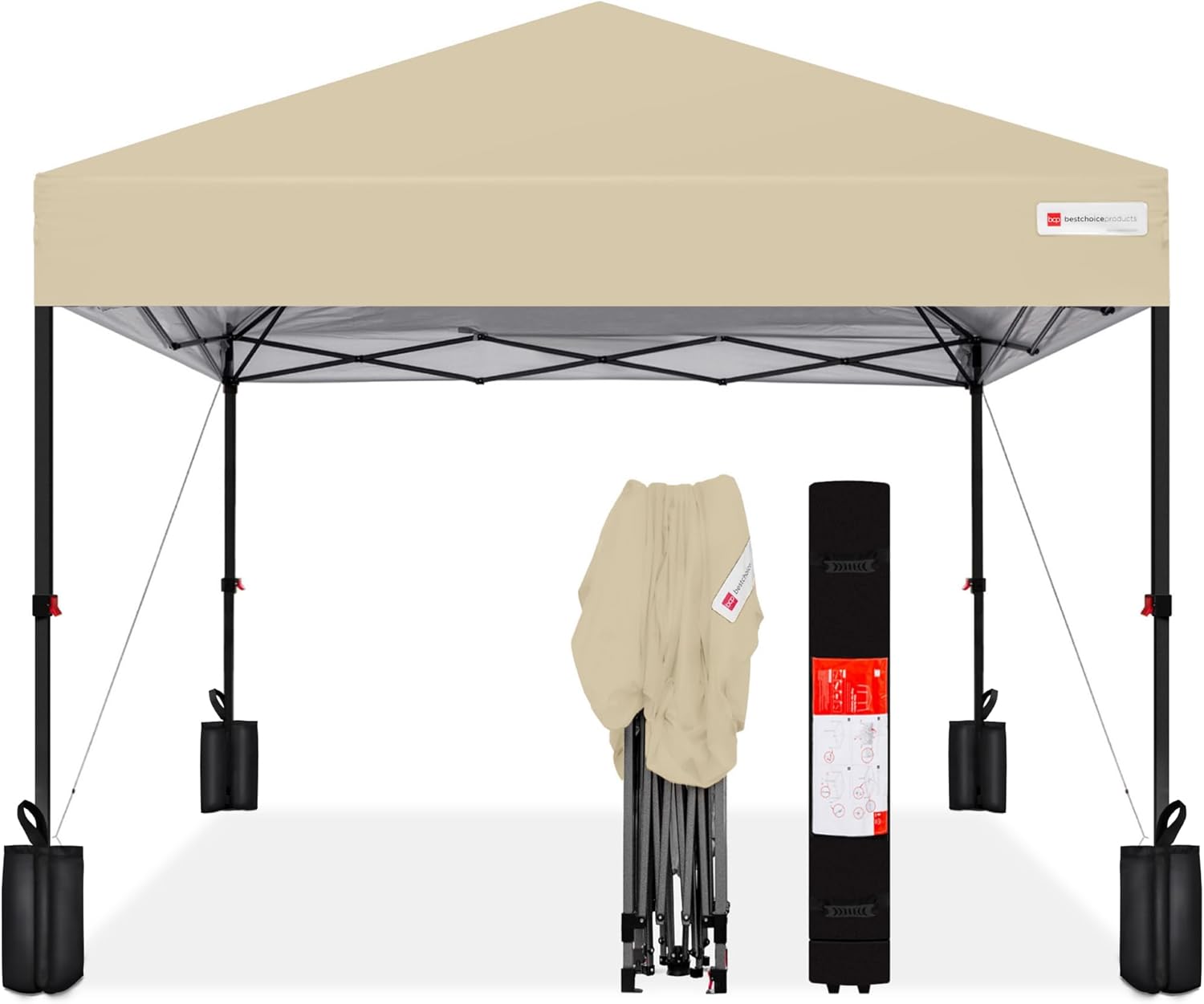 Best Choice Products 12x12ft Pop Up Canopy Tent for Easy Setup