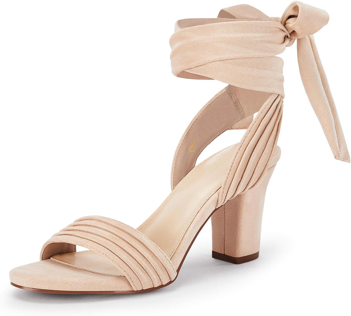 Coutgo Womens Strappy High Heels for Elegant Occasions