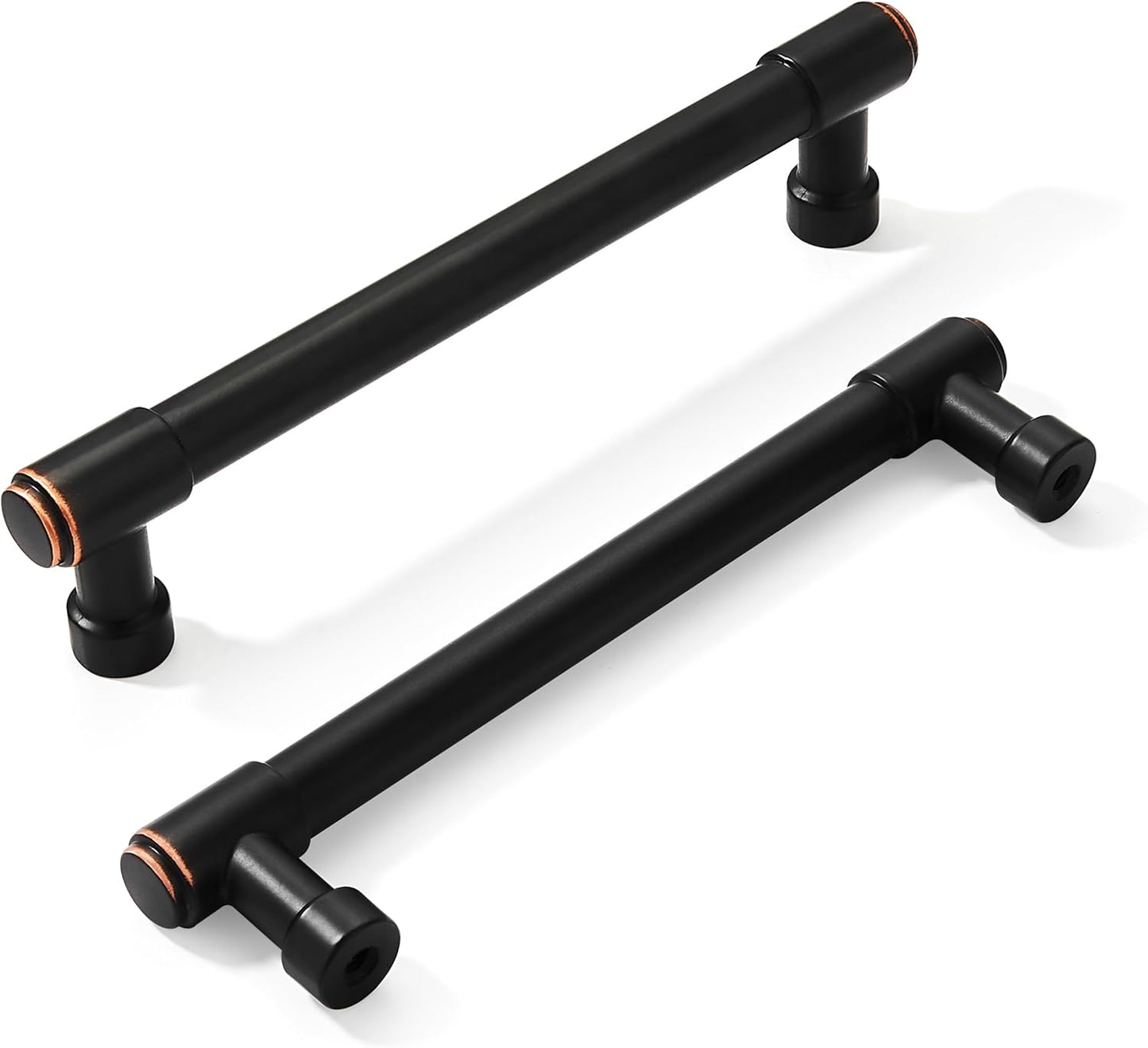 10 Pack Oil Rubbed Bronze Cabinet Pulls for Kitchen Handles