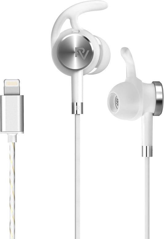PALOVUE MFi Certified Lightning Earphones for Sports - Noise Isolation