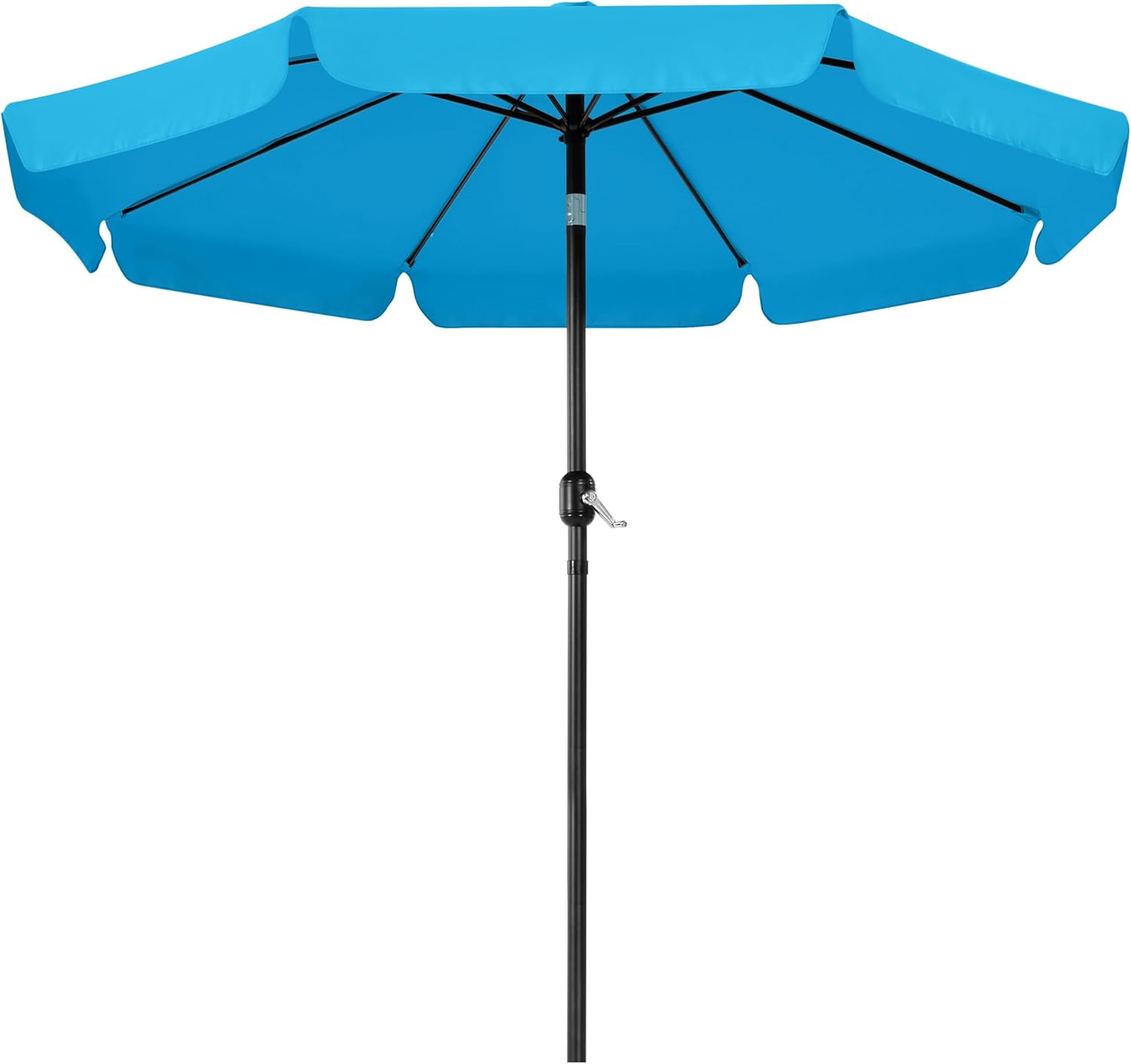 Yaheetech 9ft Patio Umbrella for Garden, Deck, and Beach Use
