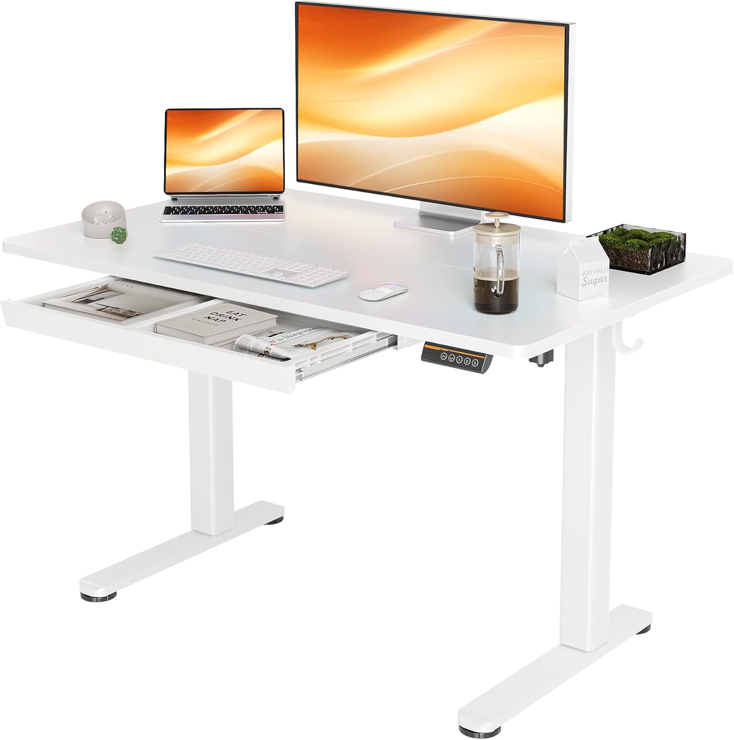 Electric Height Adjustable Standing Desk for Efficient Work