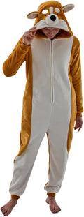 Unisex Adult Onesie Pajamas Flannel Fleece One Piece - Cozy Warm