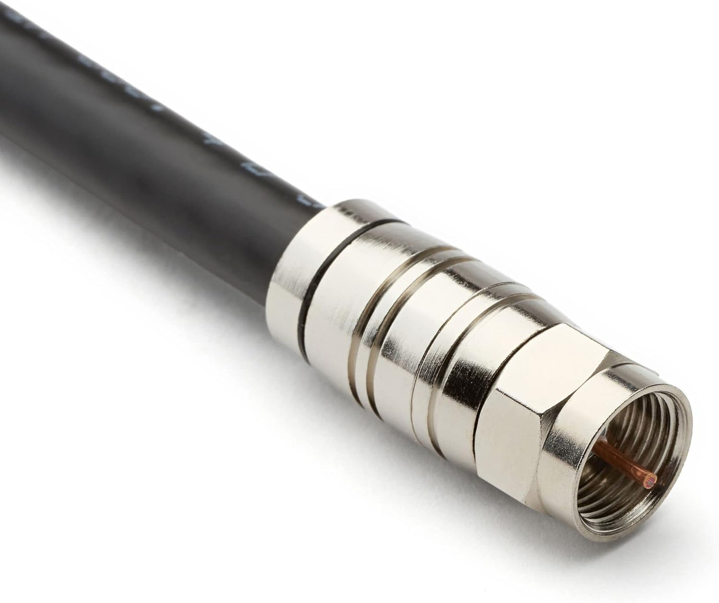 trueCABLE Universal Easy Fit RG6 Compression F-Connector 50 Pack