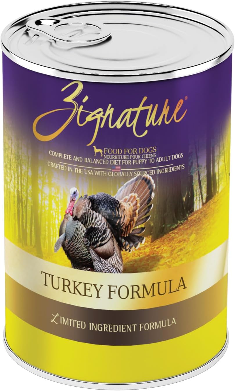 Zignature Turkey Formula Grain-Free Wet Dog Food for Health