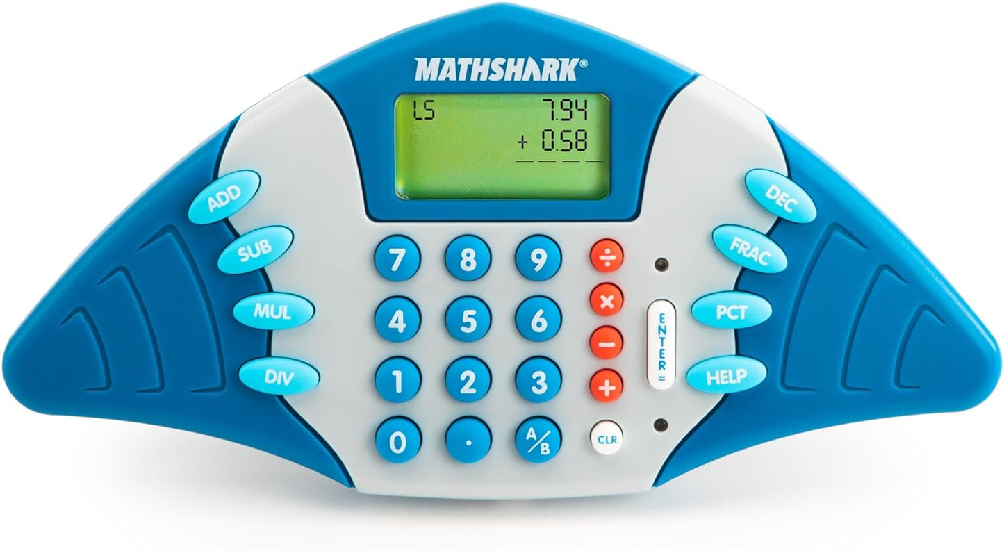 Educational Insights MathShark Handheld Electronic Math Game