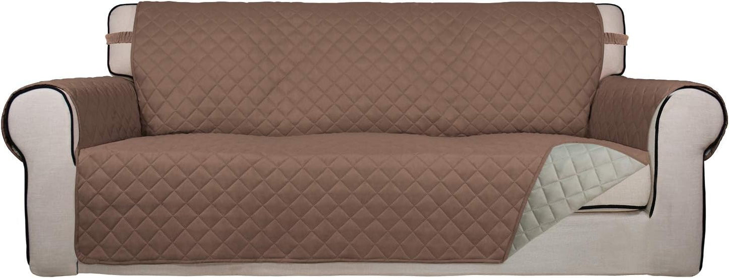 PureFit Reversible Quilted Sofa Cover for Ultimate Protection