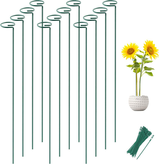 Joyhalo 12 Pack Plant Support Stakes for Healthy Growth