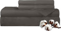 300 Thread Count 100% Cotton Queen Sheet Set - Soft, Breathable