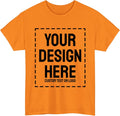 Custom T-Shirt Print with Text, Image or Logo (Style 4S68)