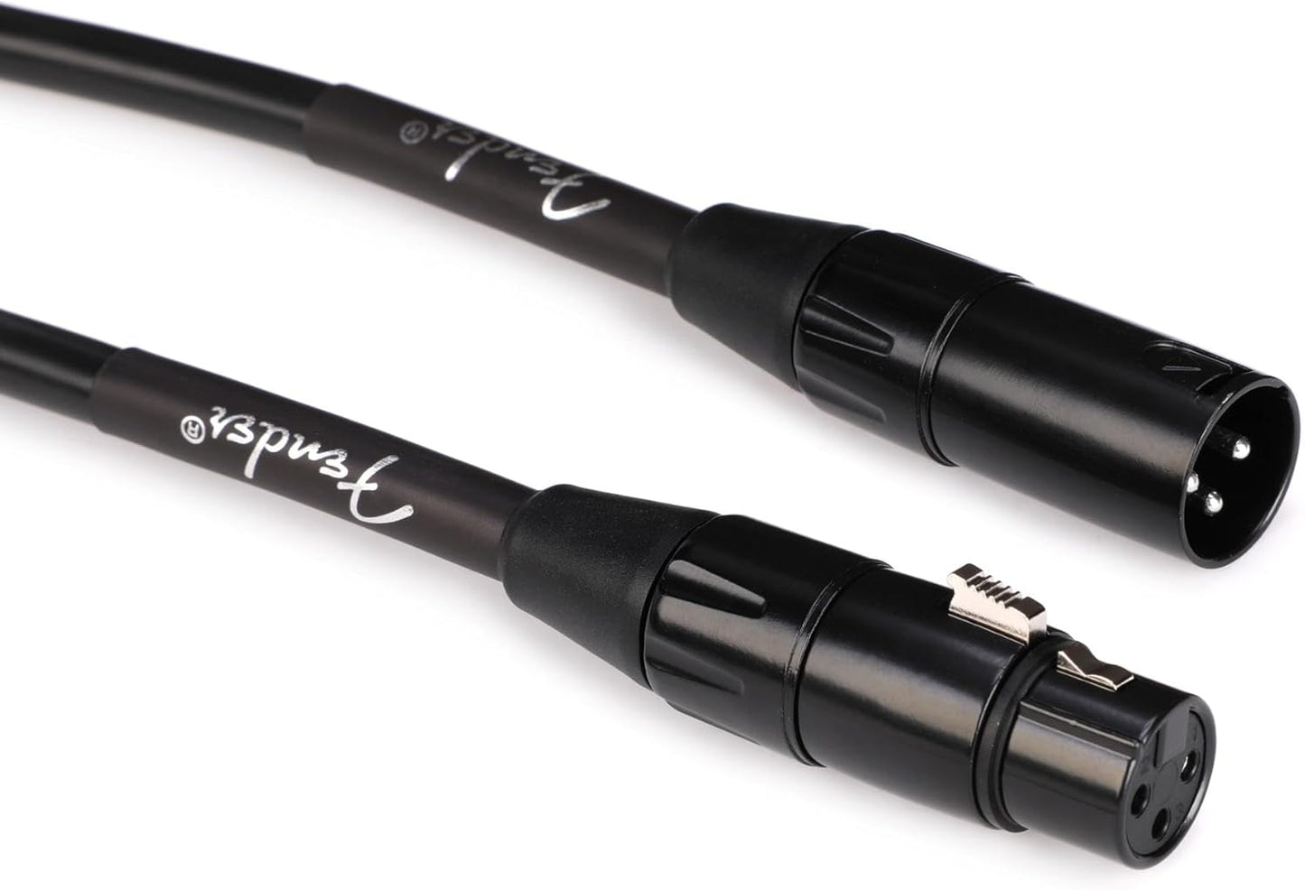 Fender Pro XLR Cable Black 10ft: Premium Sound Connection