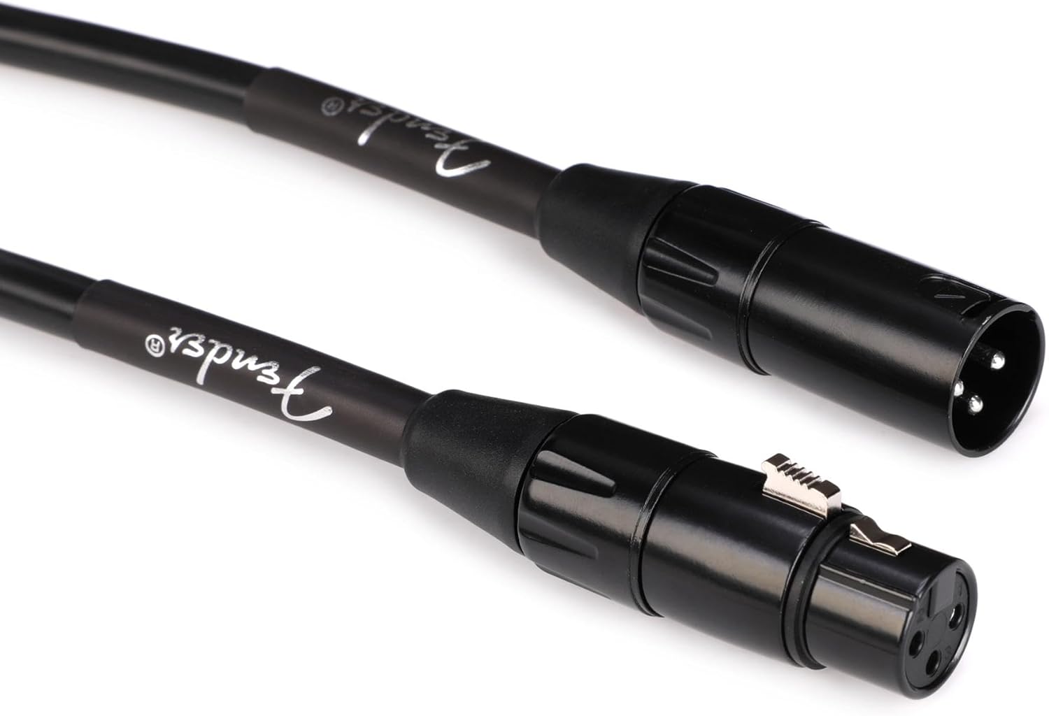 Fender Pro XLR Cable Black 10ft: Premium Sound Connection
