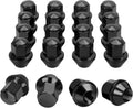 M14x1.5 Stock Lug Nuts for Ford Mustang and Explorer - One-Piece Black