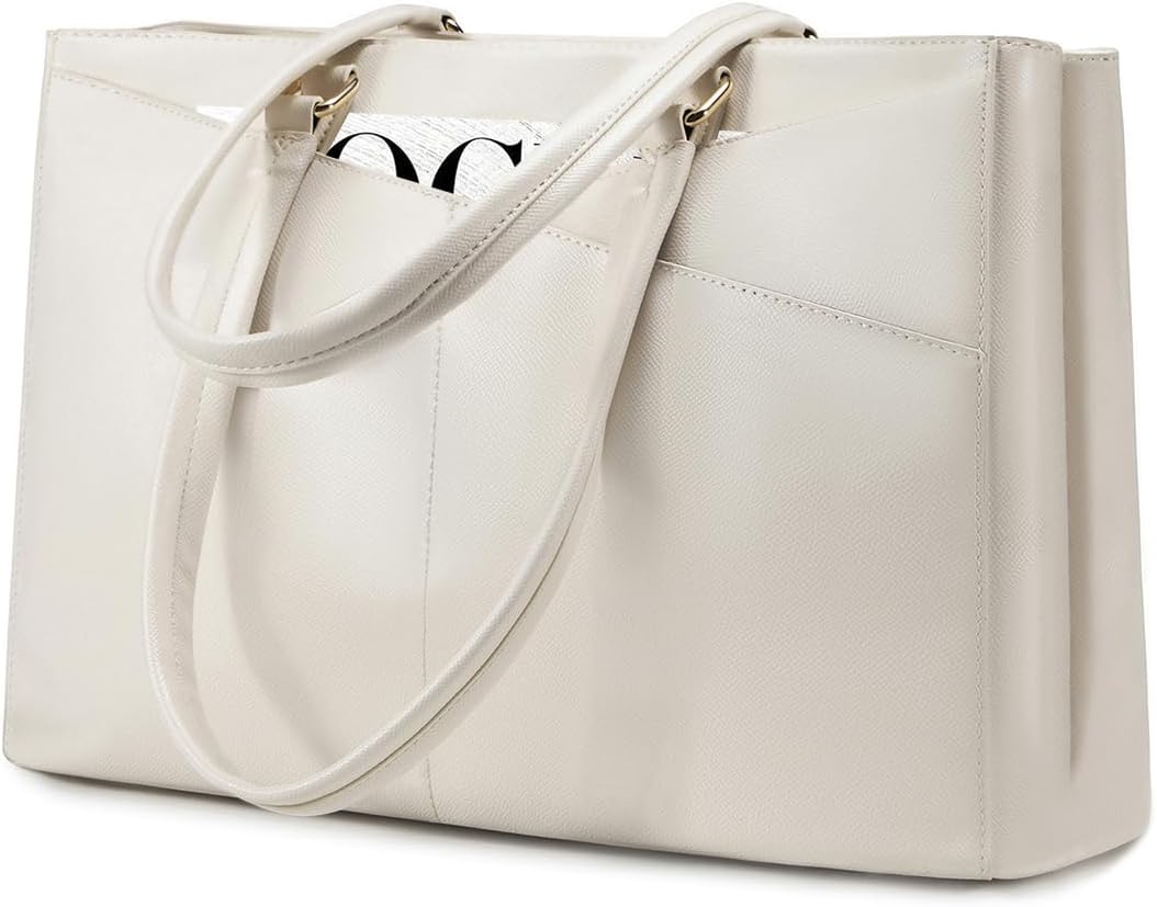 LOVEVOOK Laptop Bag for Women - Stylish 15.6 Inch Tote