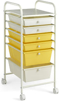 GOFLAME 6-Drawer Rolling Storage Cart - Multifunctional Craft