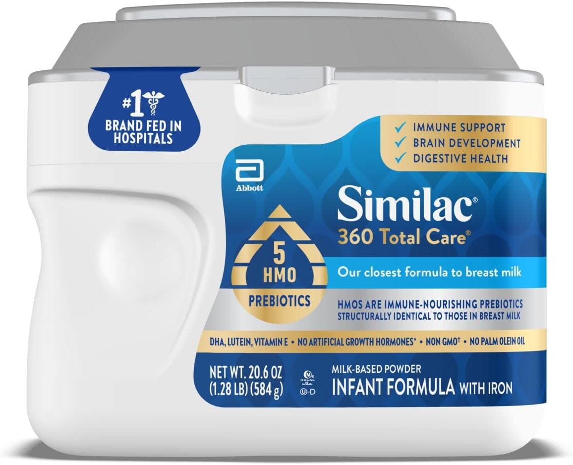 Similac 360 Total Care Infant Formula with 5 HMO Prebiotics