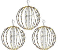 Outdoor Indoor LED Christmas Light Balls for Holiday Decor