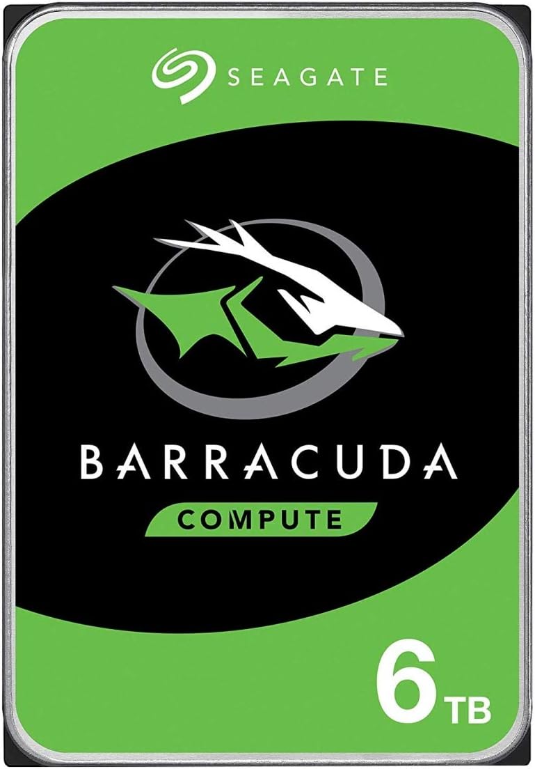 Seagate 6TB Internal HDD: Fast 6 Gb/s SATA for Desktop PC
