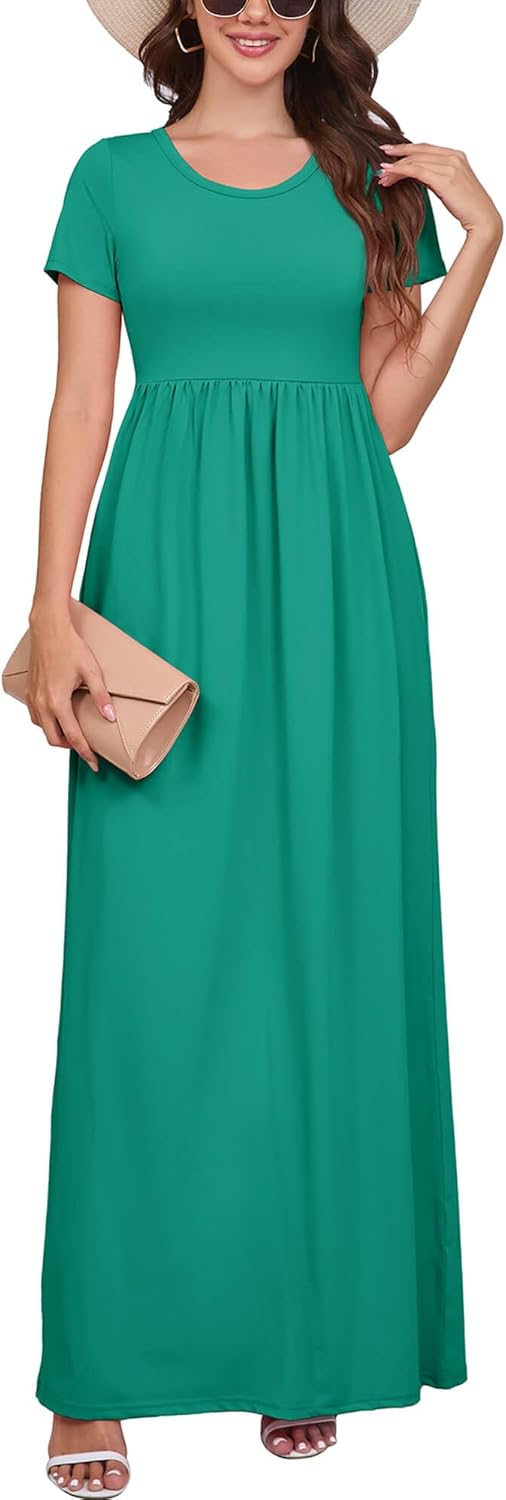 DEARCASE Maxi Dress for Women - Casual Summer Loose Dress