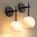 MOITA Wall Sconces Set of Two with Remote and RGB Colors