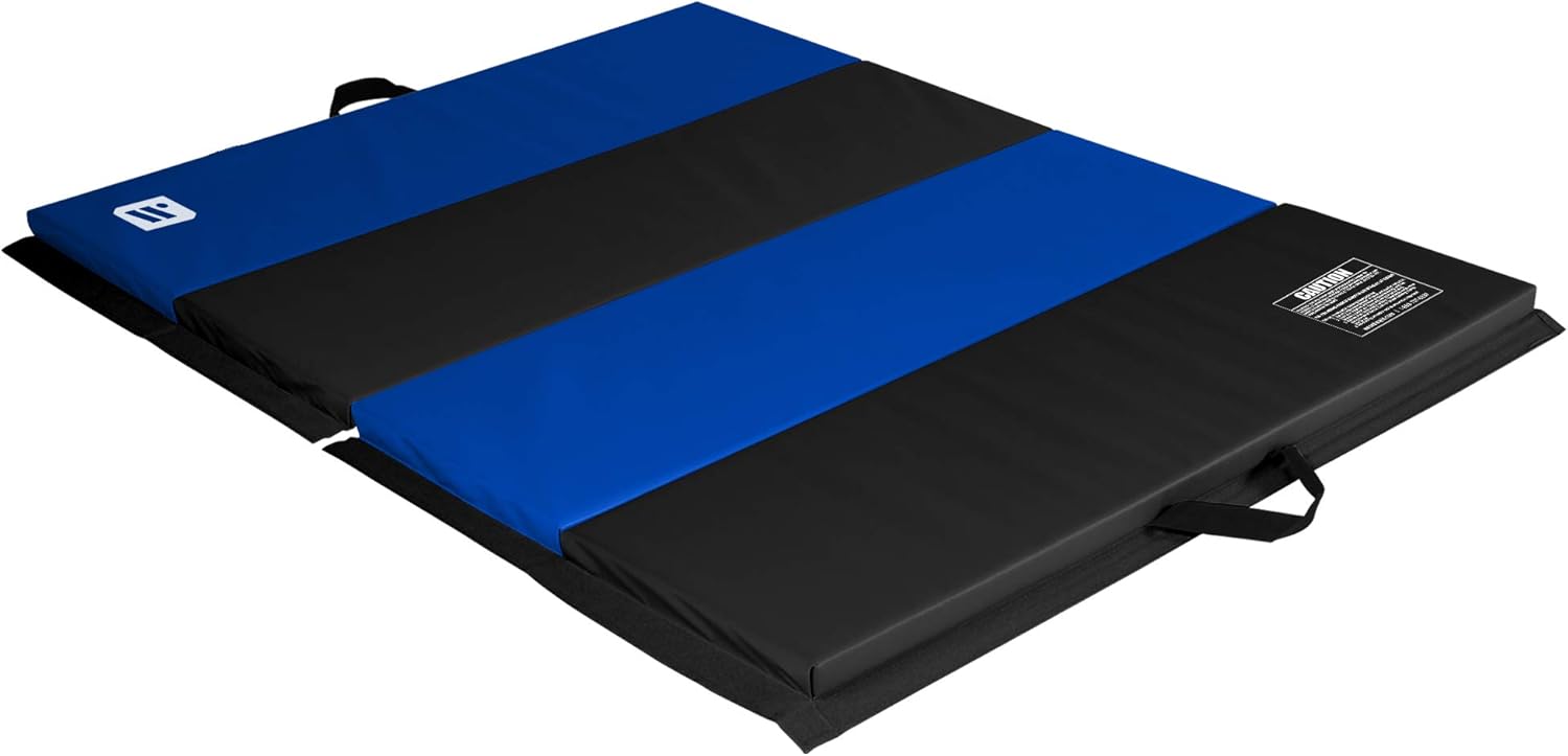 4 ft x 6 ft Folding Exercise Mat for Home Workouts & Fitness