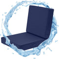 Outdoor Cushions for Patio Furniture 24 x 24 - Deep Seat Navy