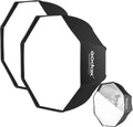Godox 37.5ft / 95cm Octagon Umbrella Softbox 2 Pack - Portrait