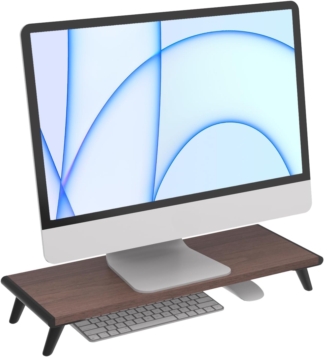 loukin Monitor Stand Riser for Desk - Ergonomic & Sturdy Design