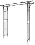 VINGLI Garden Arbor Steel Archway for Weddings & Climbing Plants