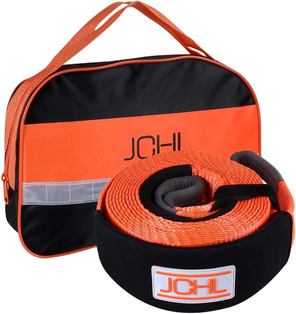 Heavy Duty Recovery Tow Strap 3in x 20ft 35000LBS Capacity