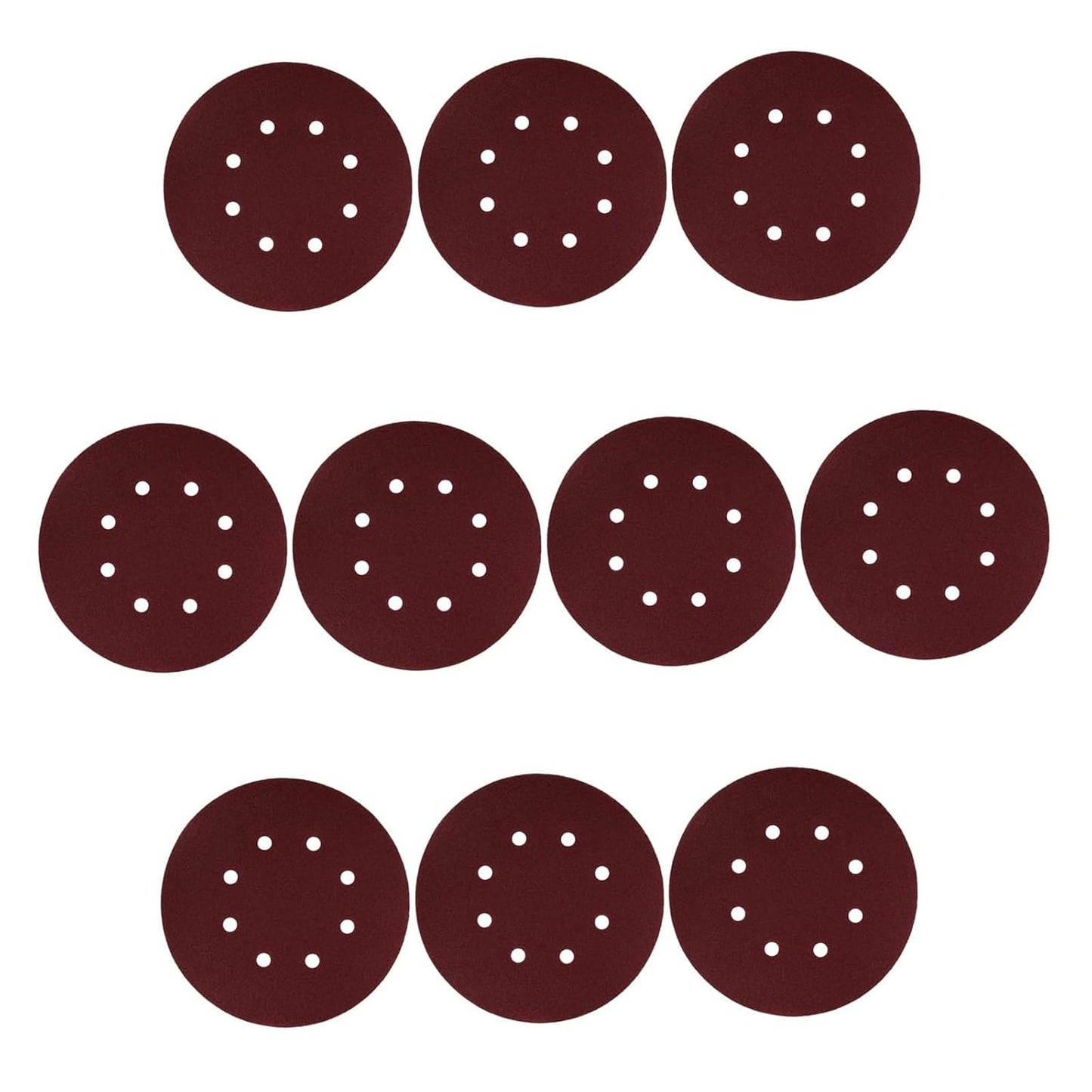 80 Grit 7 Sanding Discs x10 - Smooth Polishing