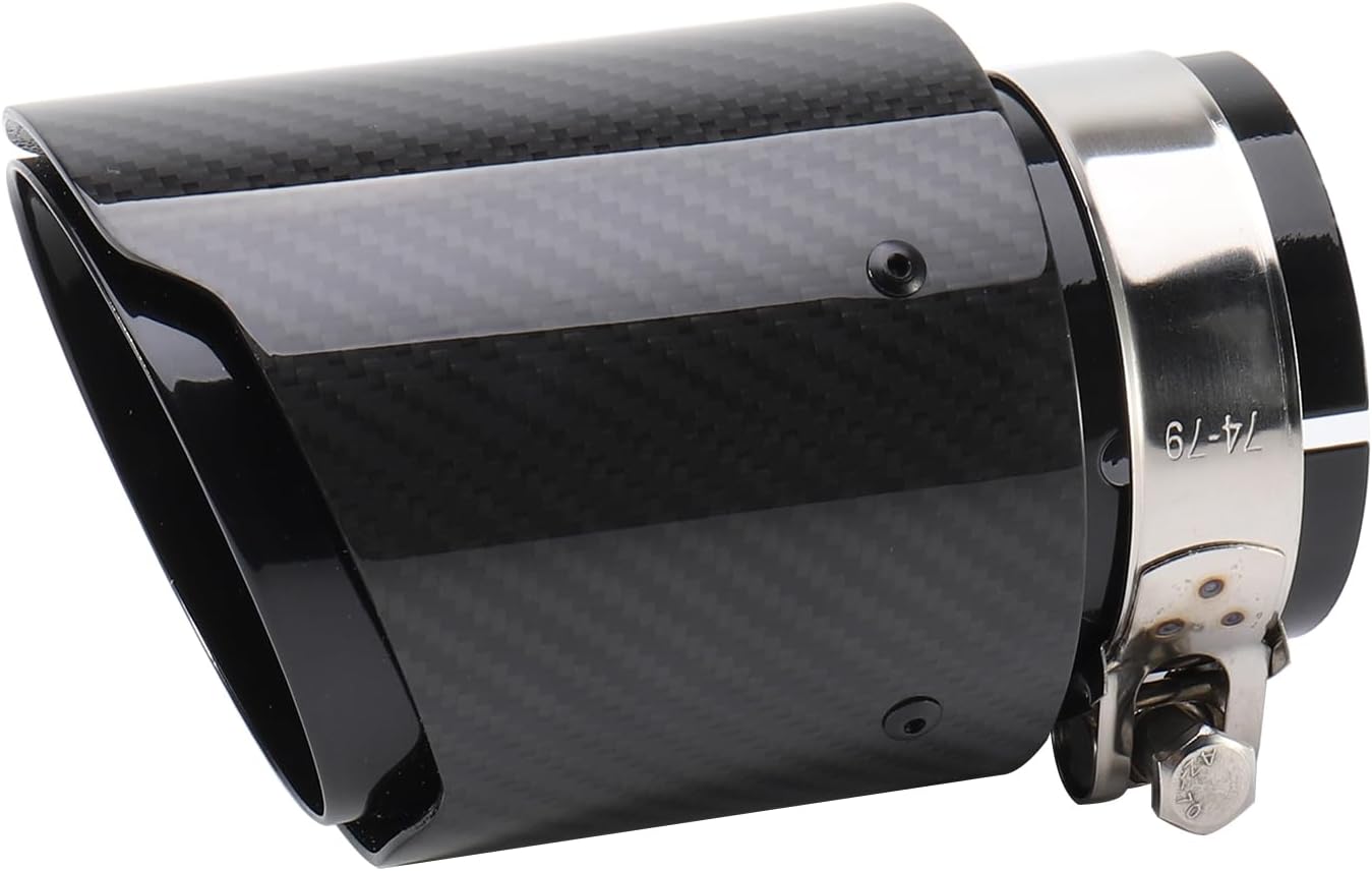 Carbon Fiber Exhaust Tip 3 Inch Inlet 4 Inch Outlet for Vehicles